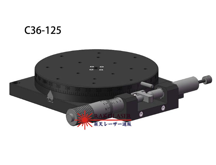 精密型手動回転台 微調整プラットフォームC36-40 φ40mm